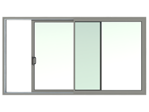 Aluminium sliding doors